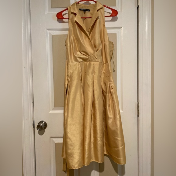 40) Vintage yellow dress - Picture 6 of 7